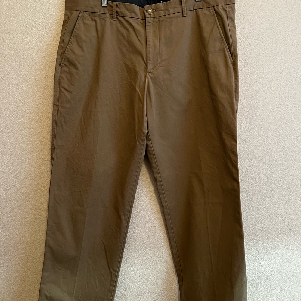 GAP Factory Brown Chinos Classic Cotton Twill